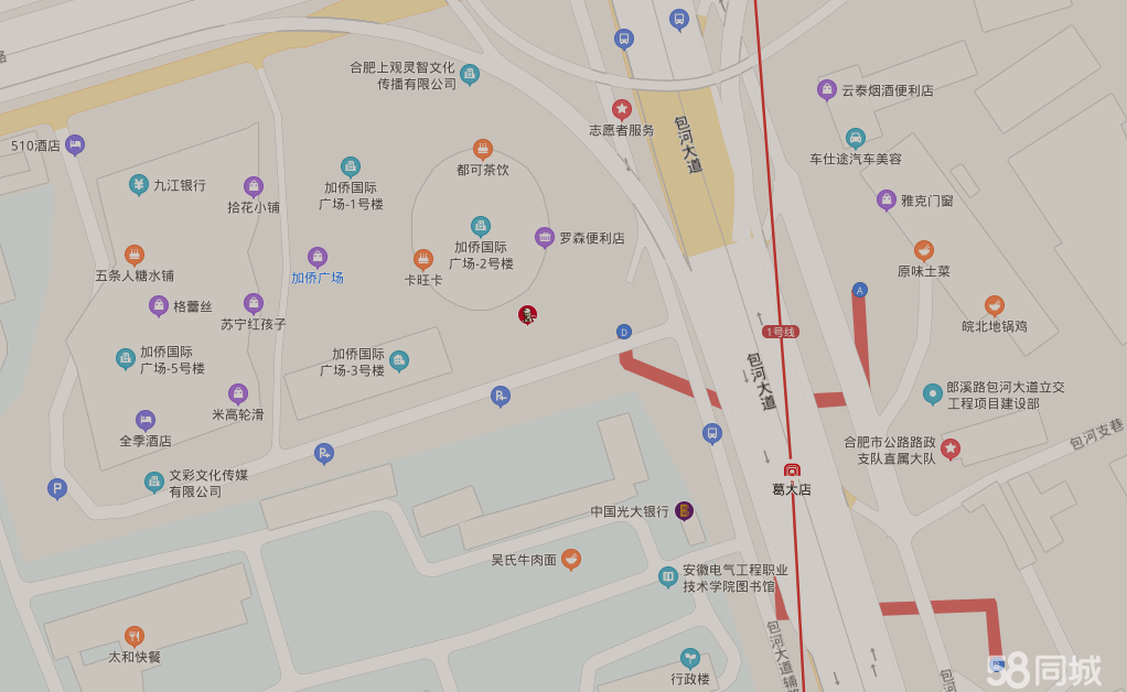 加侨国际精装交通方便采光通透