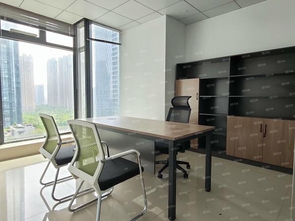 政务区精装全套家具采光好